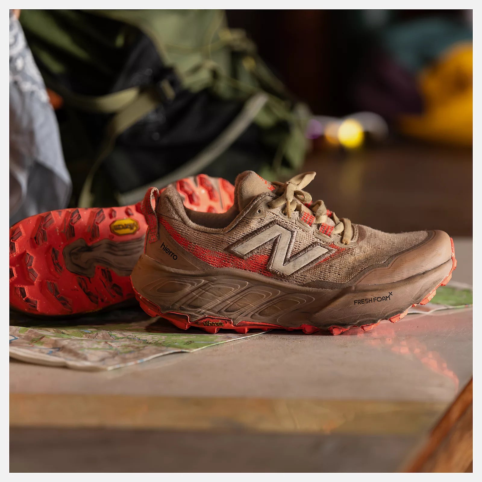 Desert Clay With Urgent Red And Urgent Red