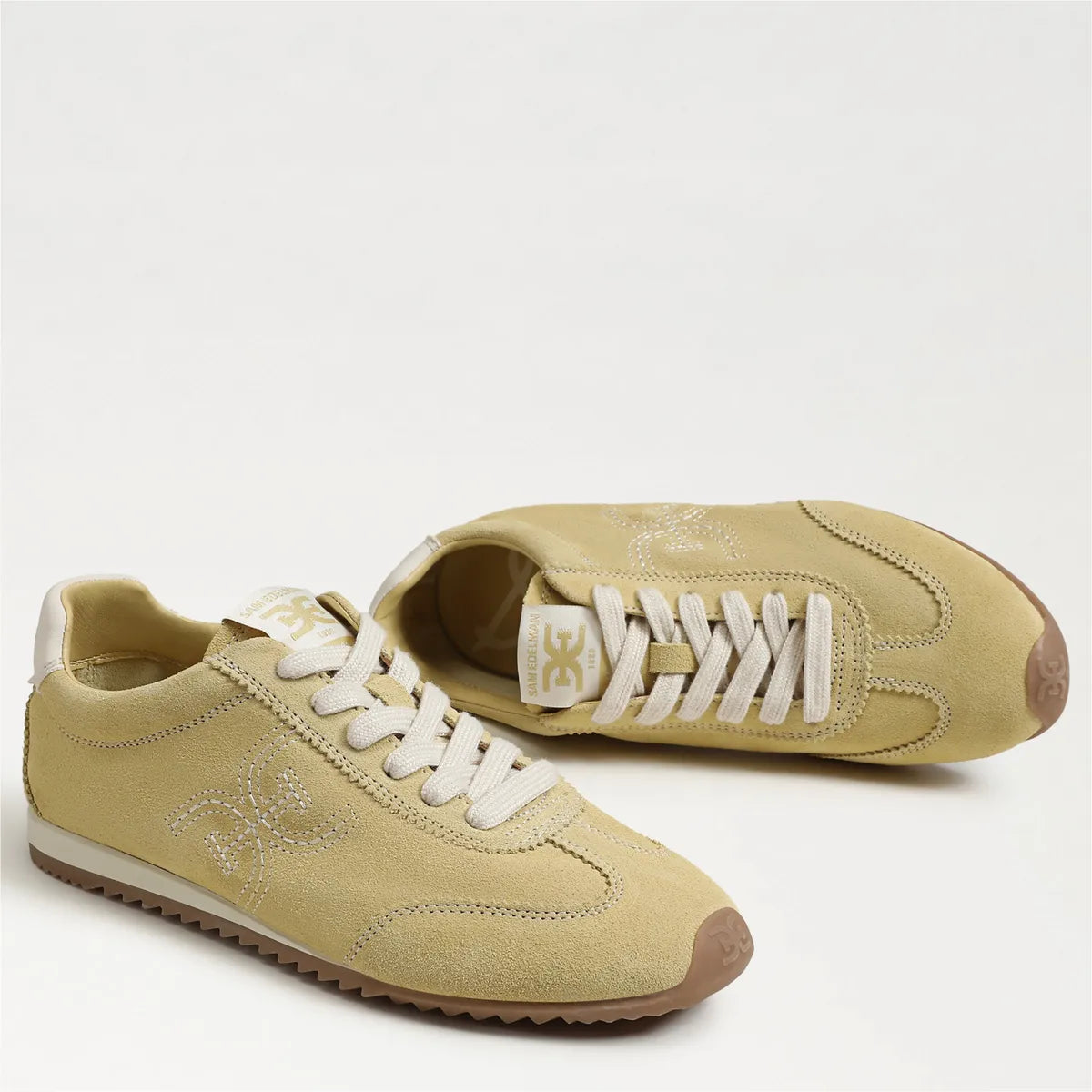 Dusty Yellow Suede