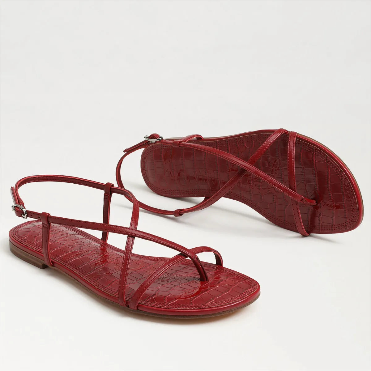 Deep Scarlet Leather