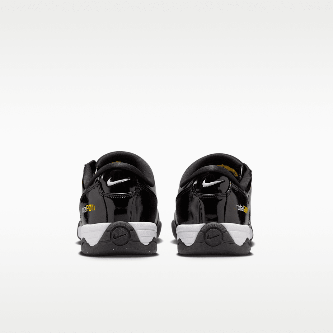 Black/Metallic Silver/White