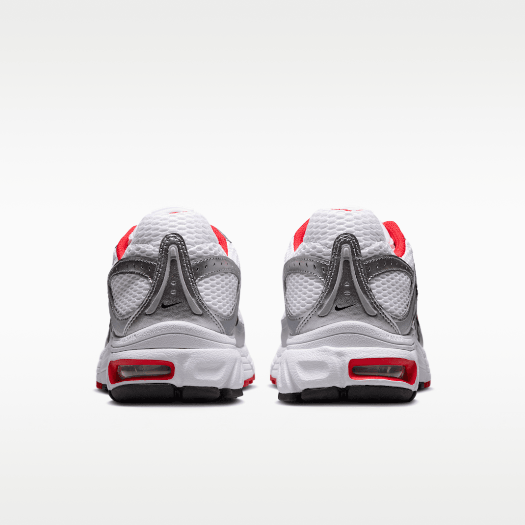 White/Metallic Silver/Black/University Red