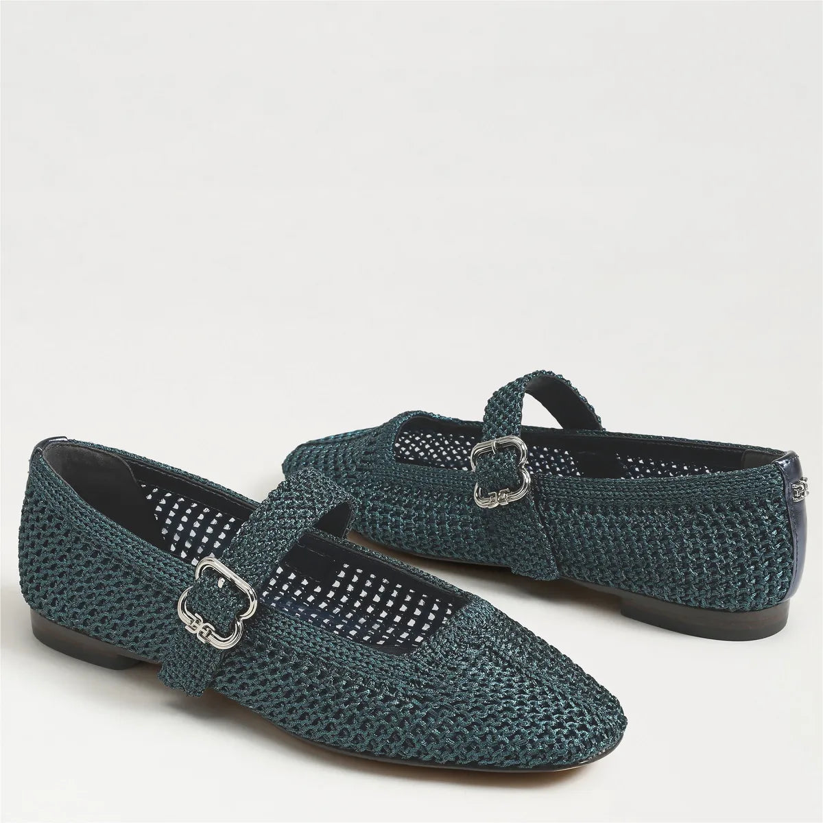 Metallic Navy Woven Fabric