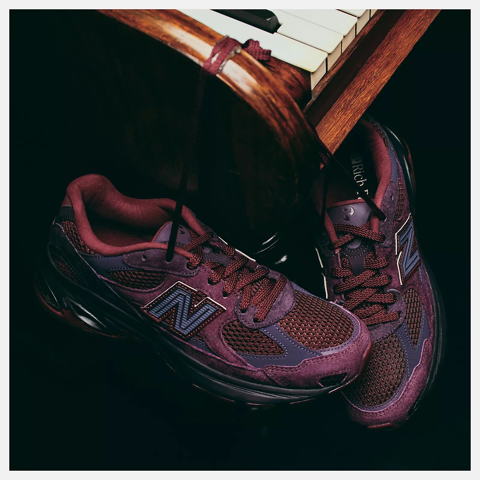 Plum Brown With Nb Burgundy
