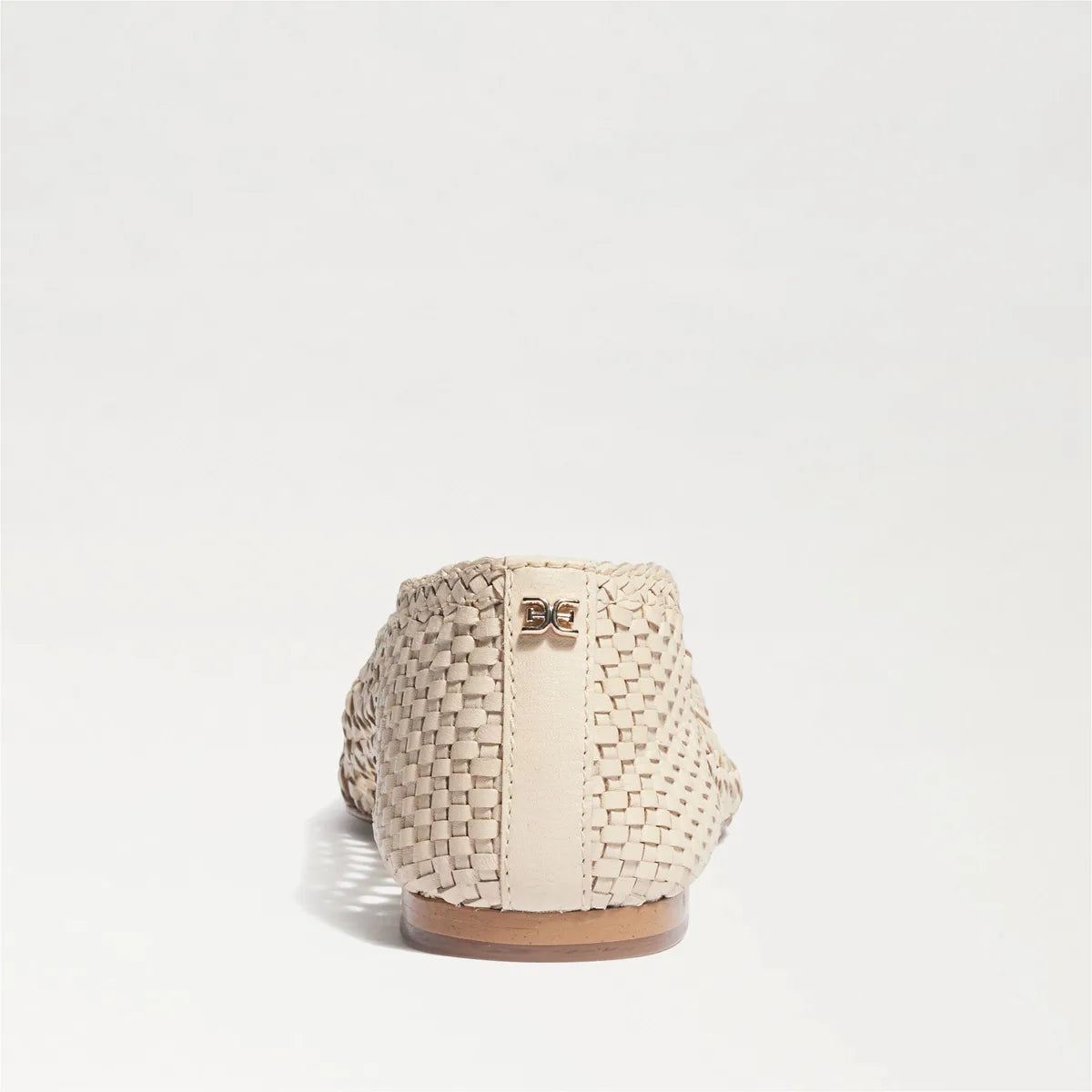 Ivory Woven Leather