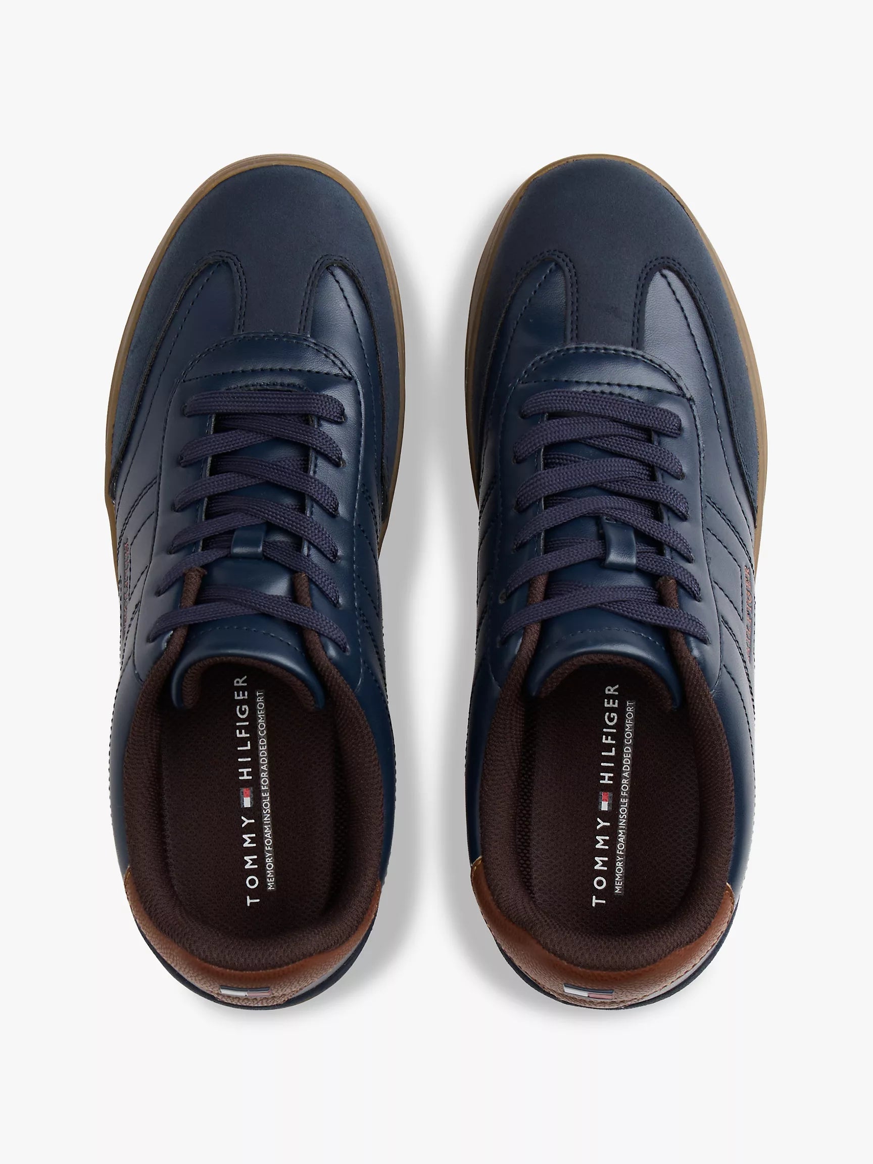 Navy / Cognac Multi