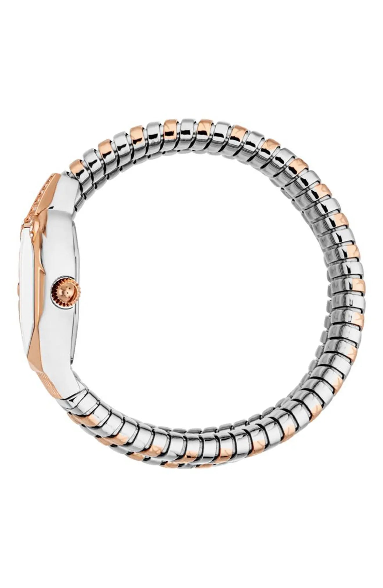 Two Tone Silver/ Rose Gold