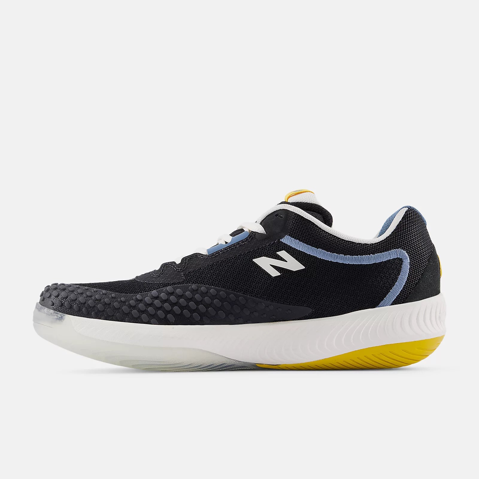 Black With Blue Gemstone And Apollo Gold