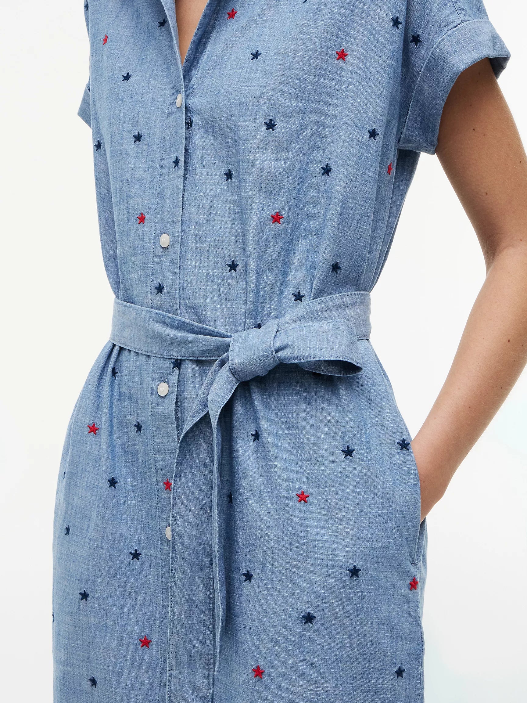 Chambray Stars