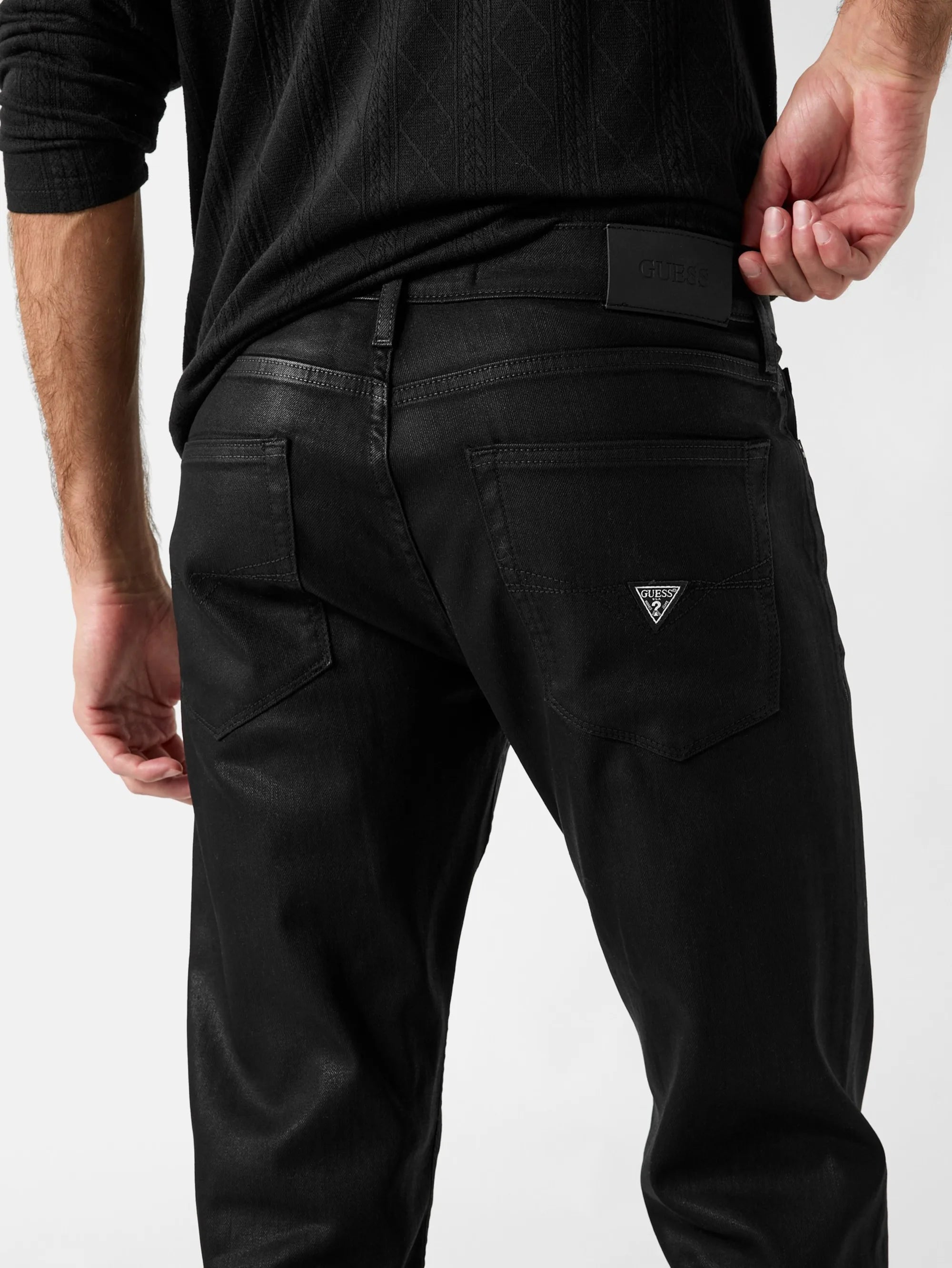 Jet Black Coated Wash