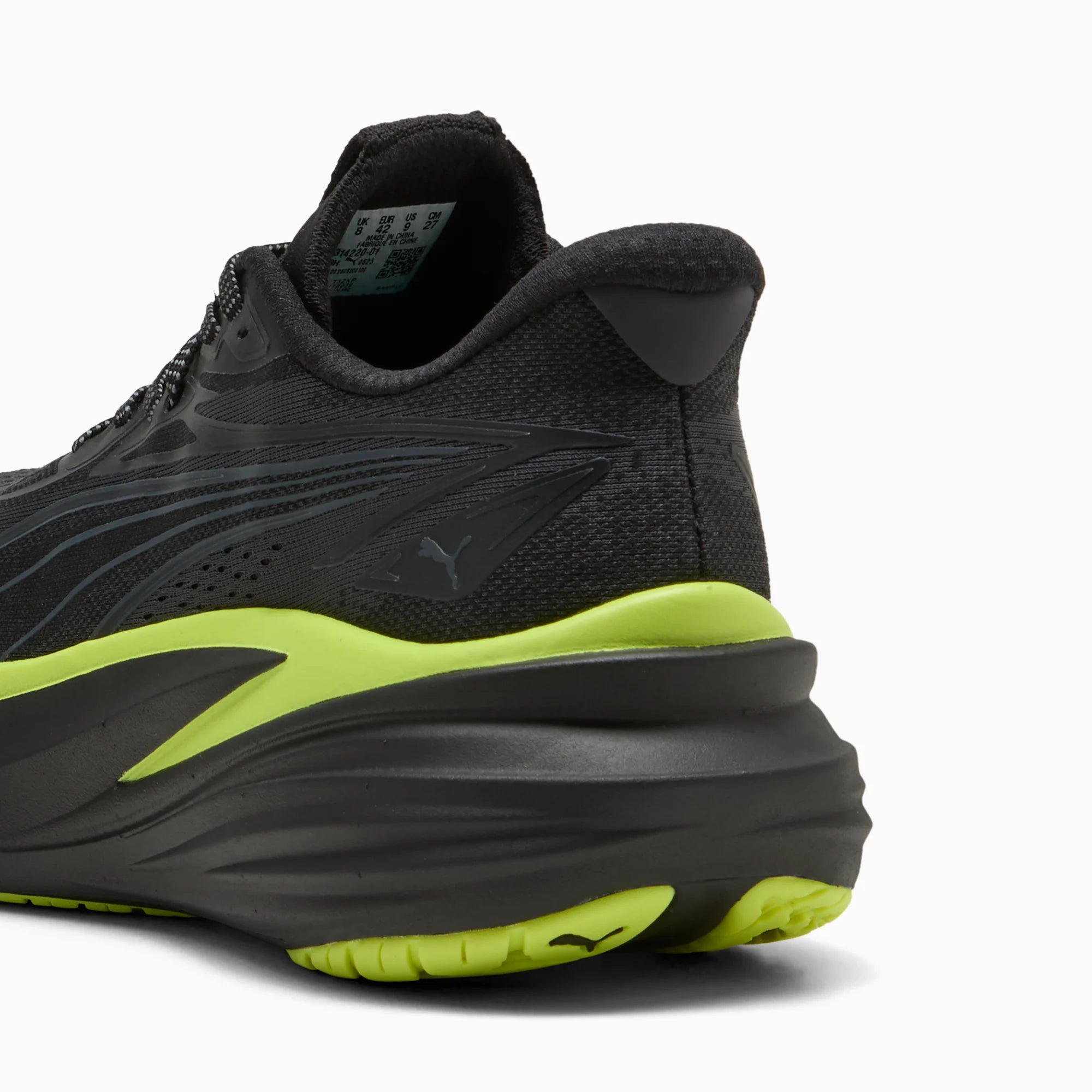 PUMA Black-Lime Shimmer-Green Lux