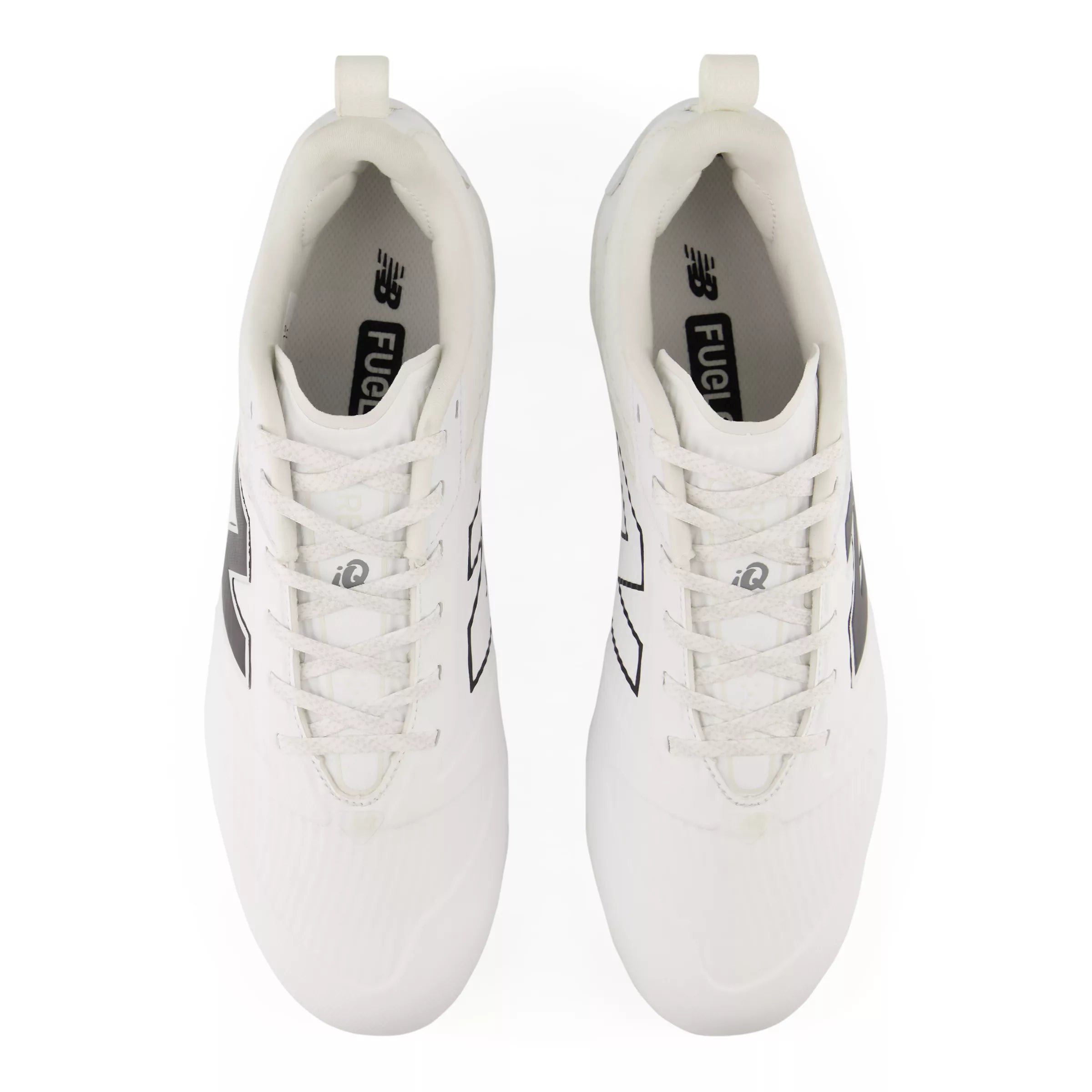 White With Black And Reflection