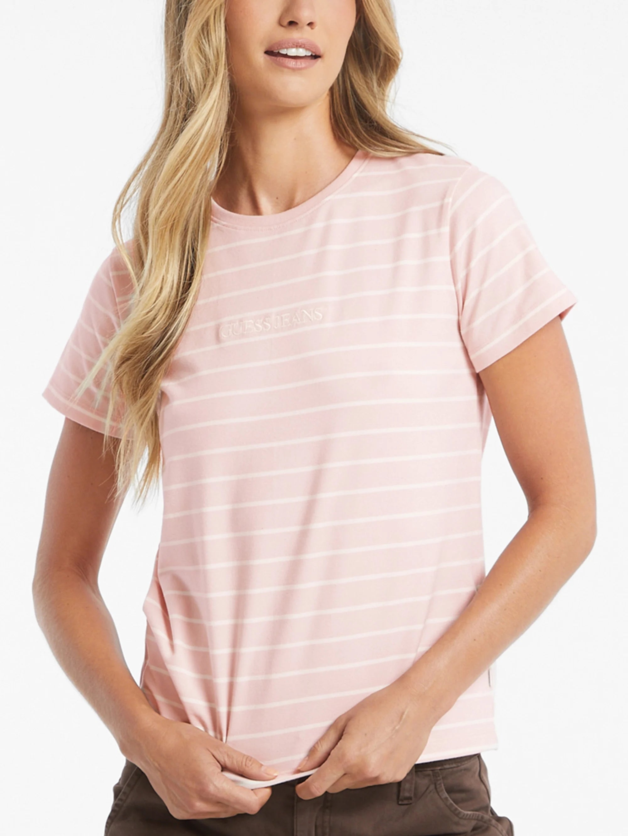 Blush Cotton Stripes