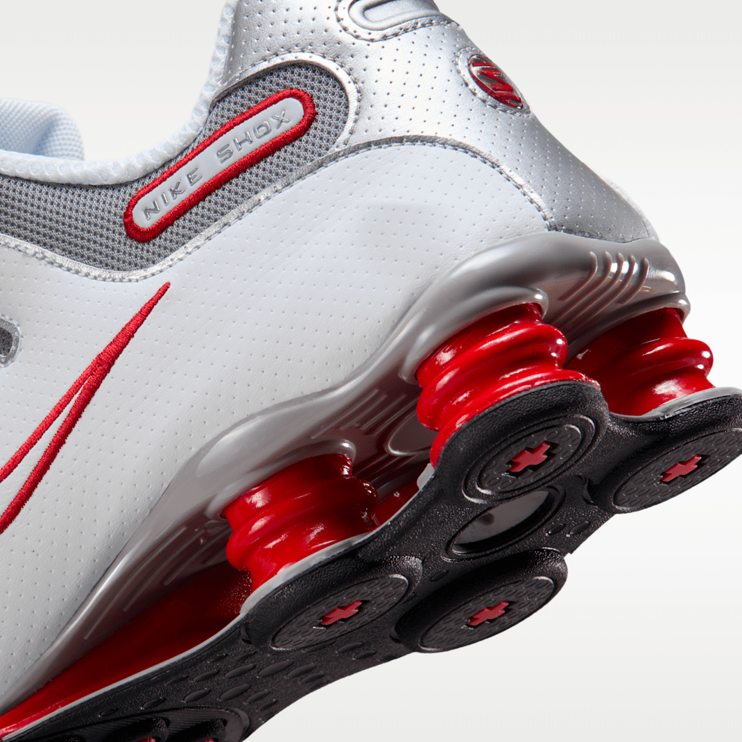 White/Sport Red/Cool Grey/Metallic Silver