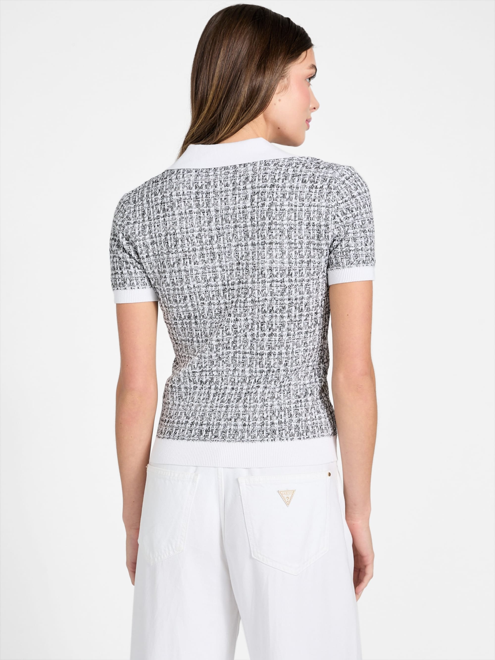 Black And White Tweed