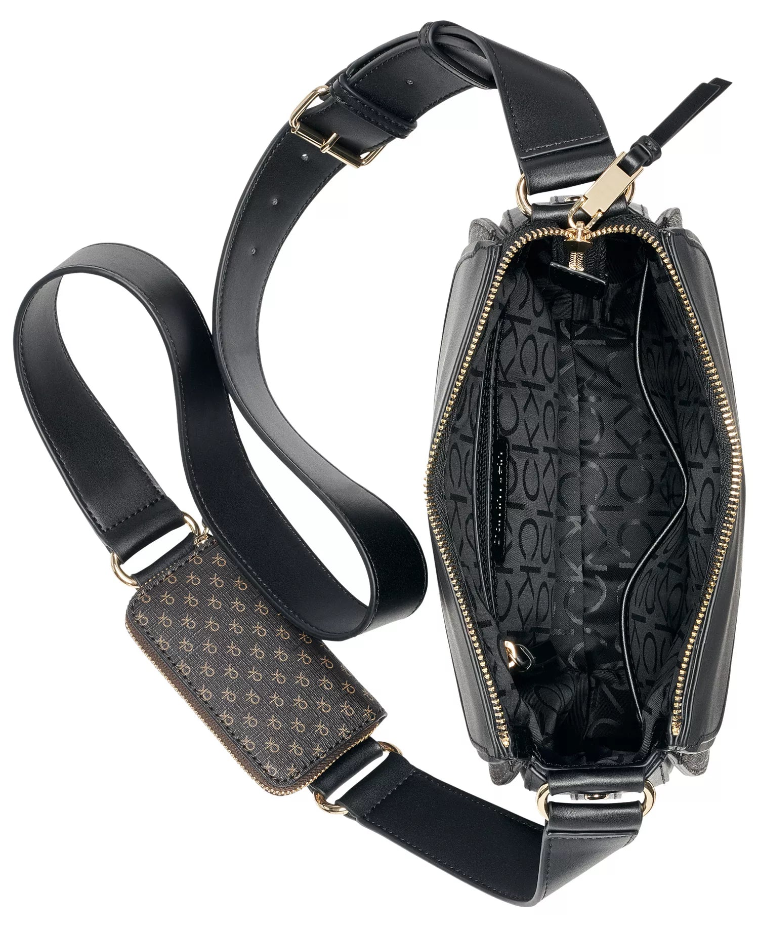 Brown khaki/ Black