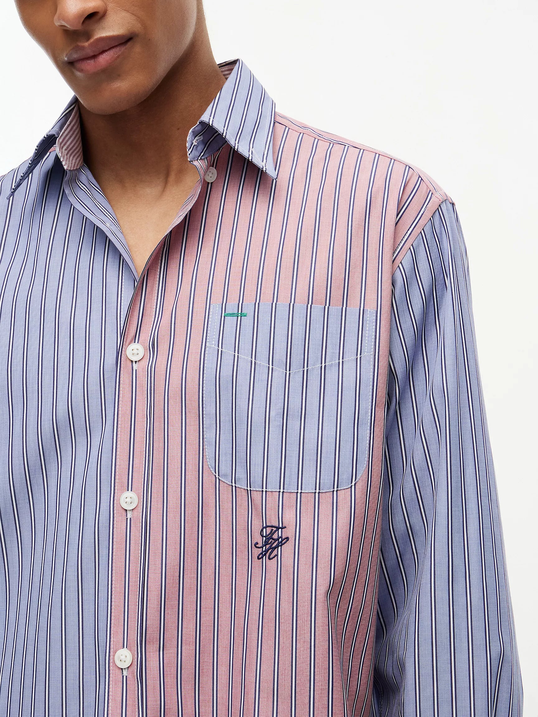 Cloudy Blue Multi Stripe