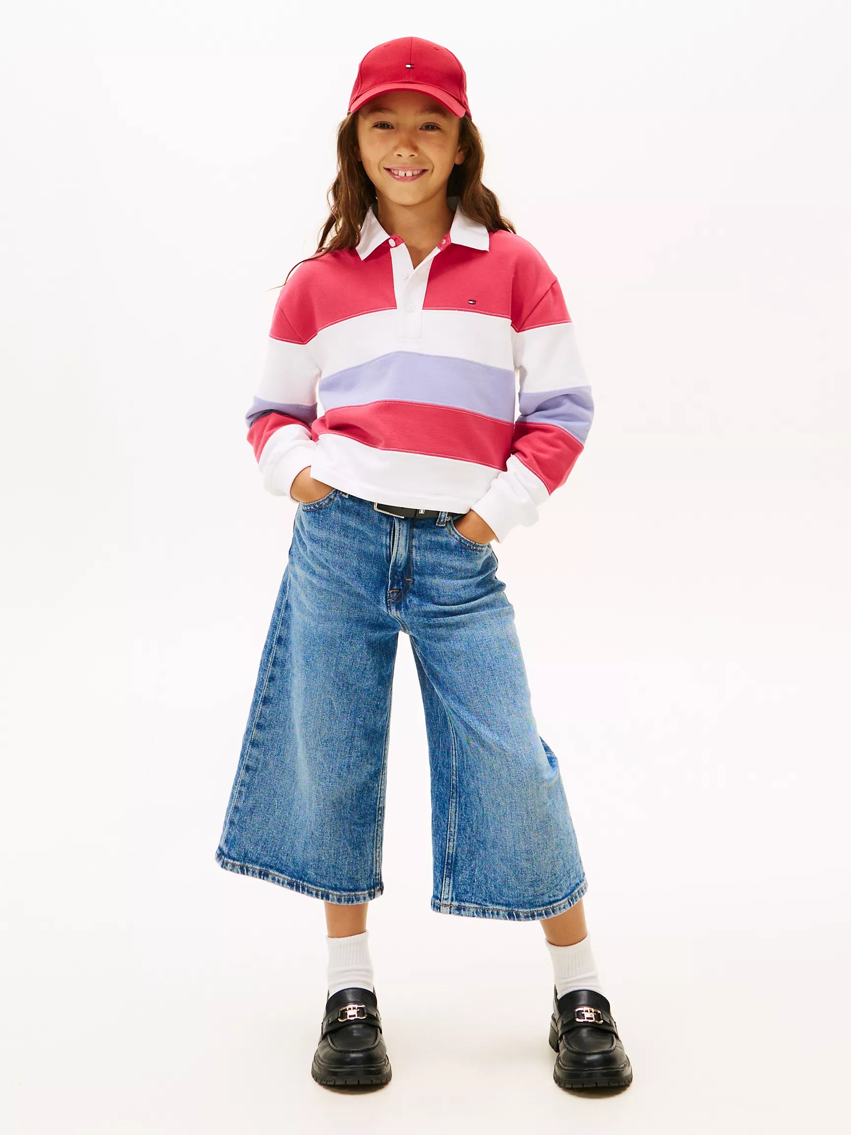 Vintage Cerise Stripes