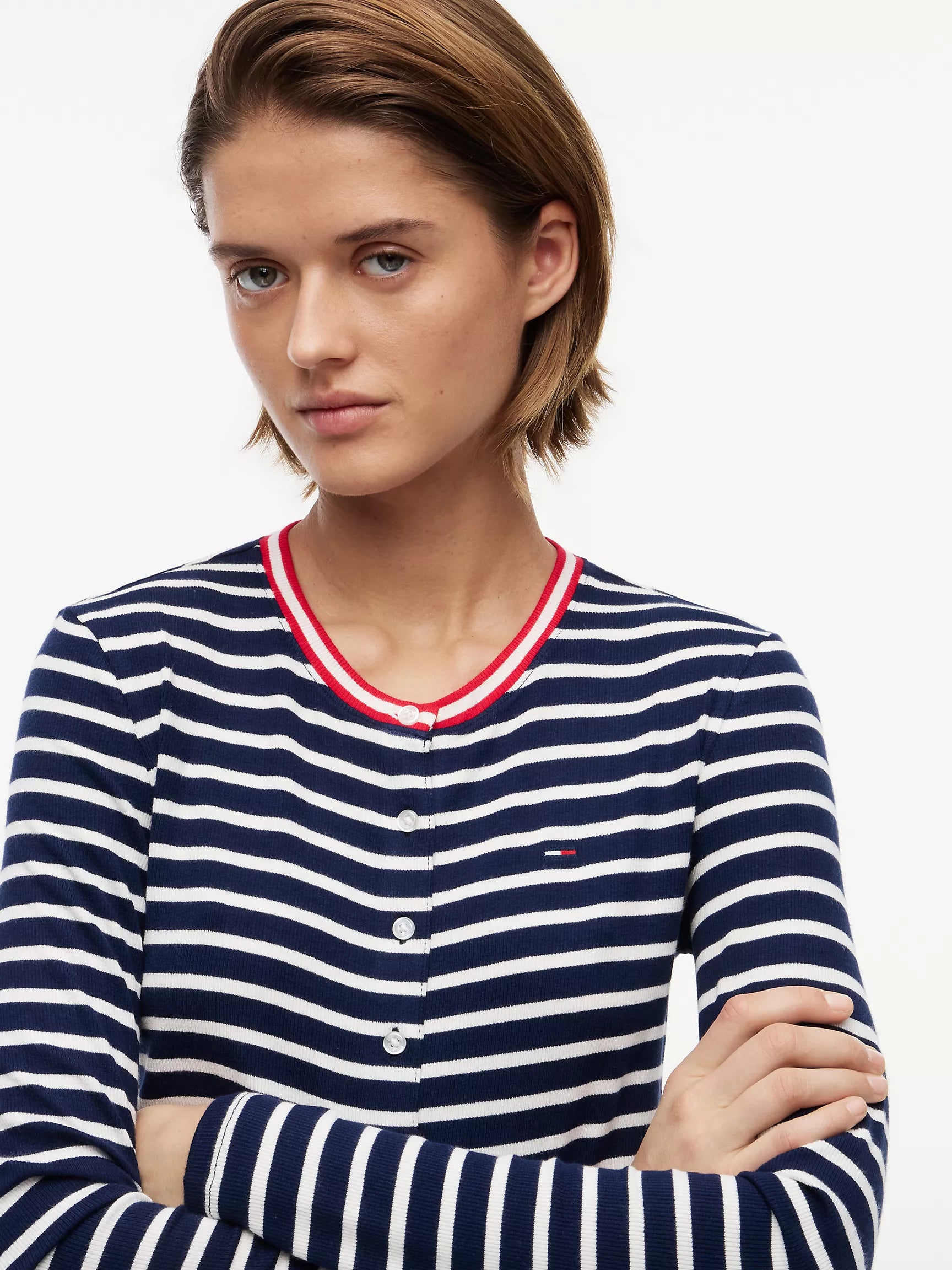 Navy Blue Stripe