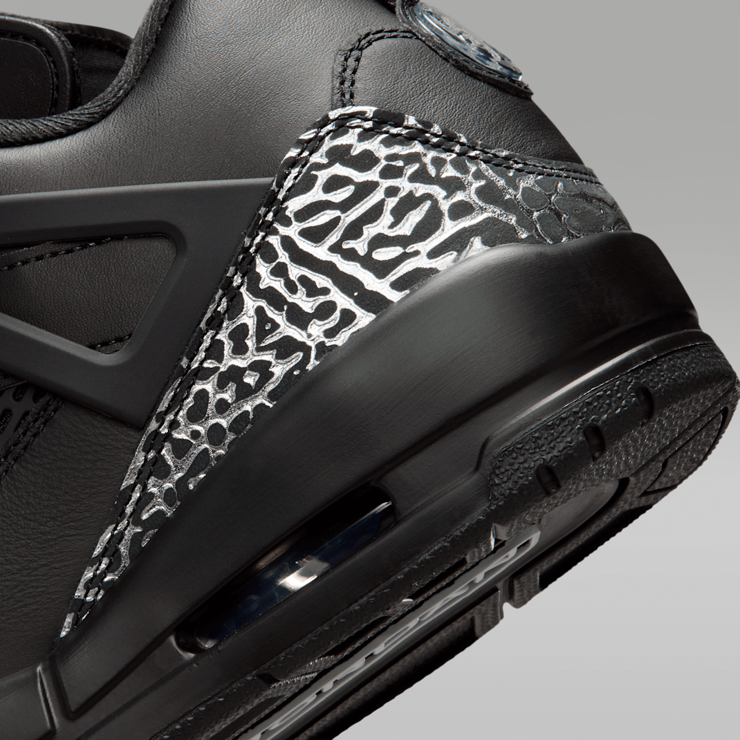Black/Black/Metallic Silver