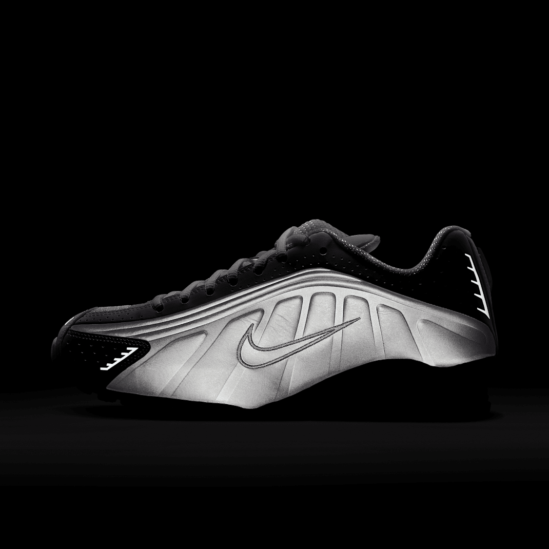 White/Metallic Silver/Max Orange/White