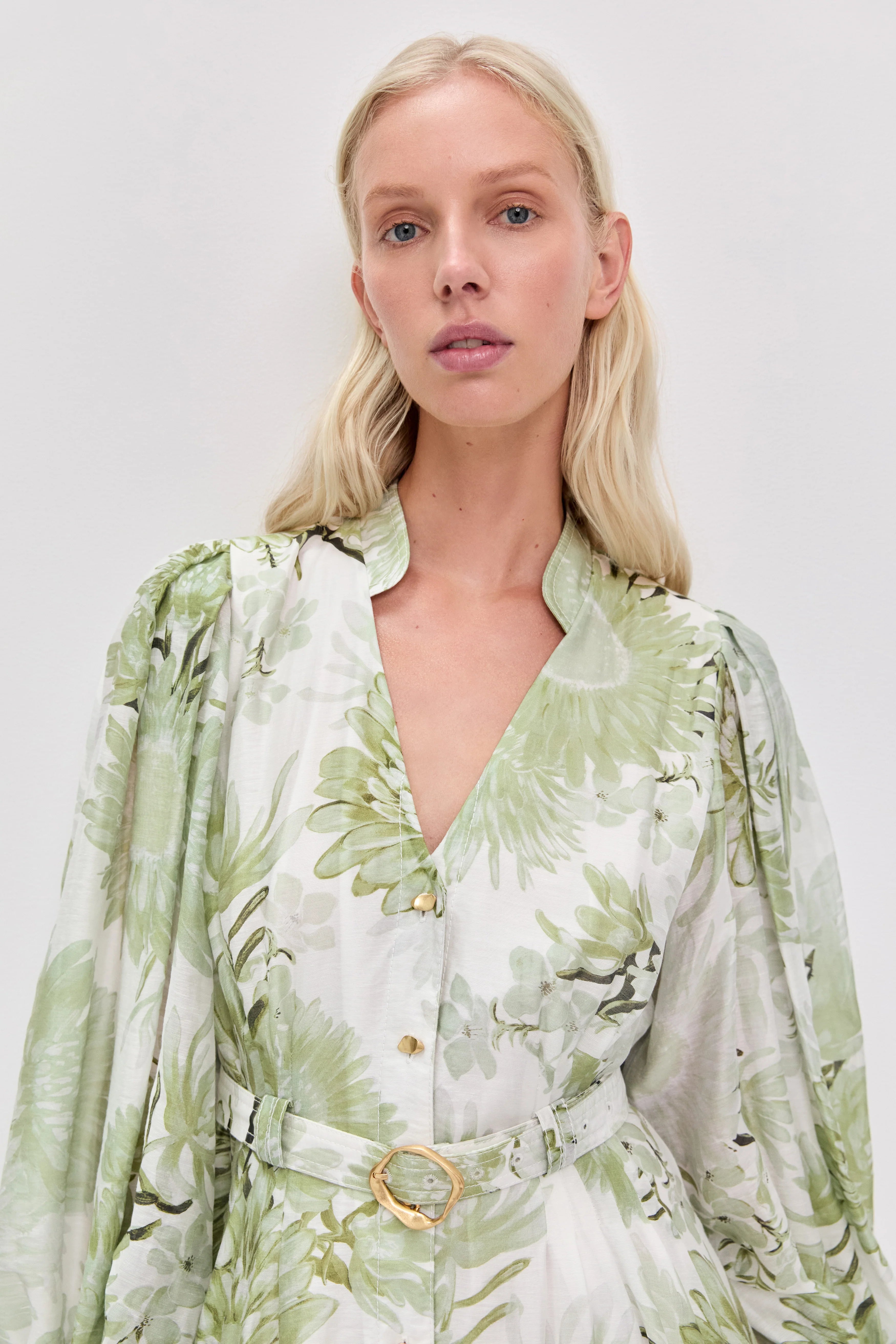 OLIVE NATIVE FLORAL