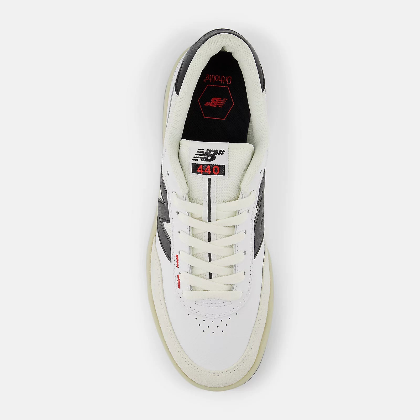 White With Black