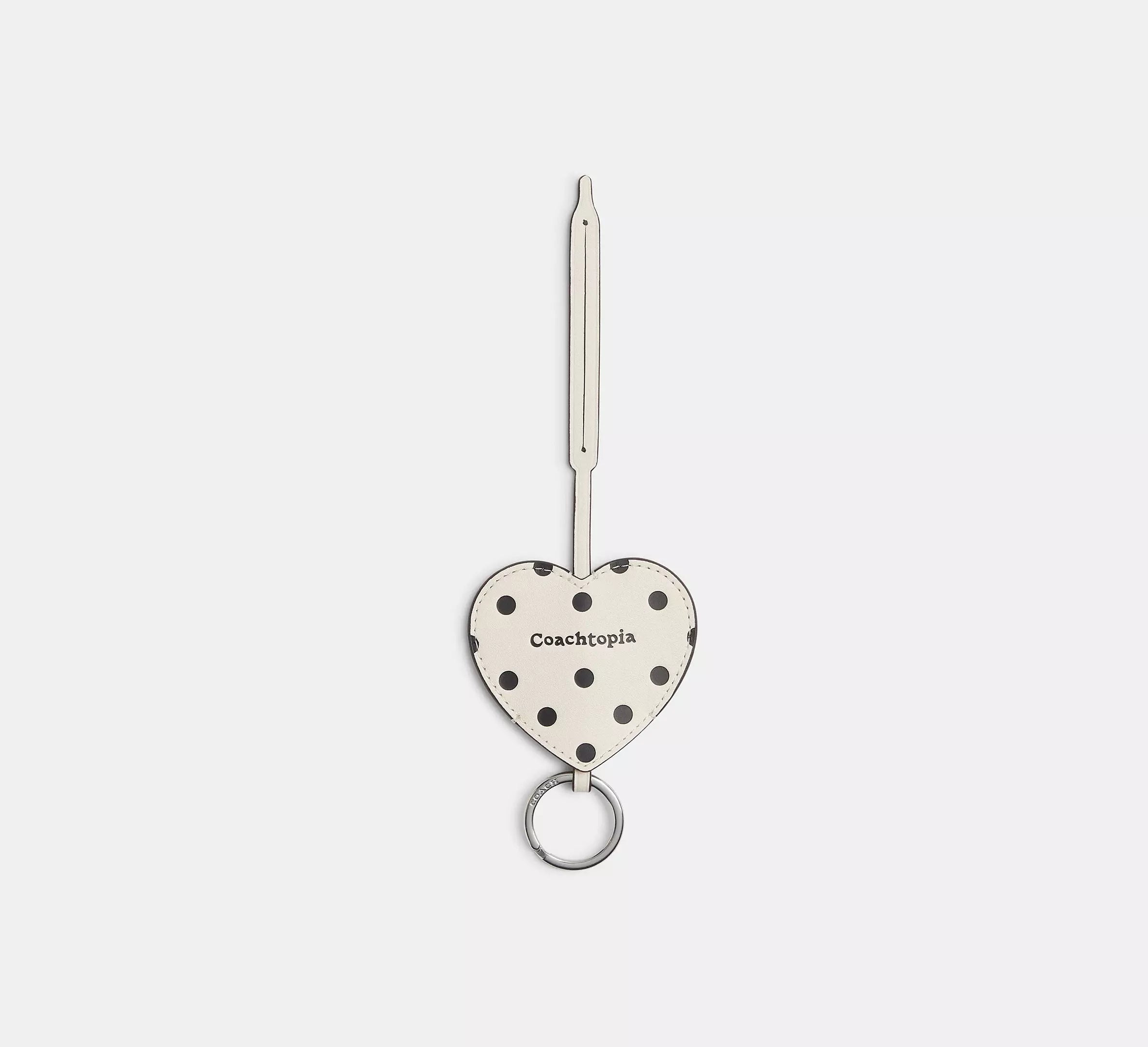 Cream / Black Dot