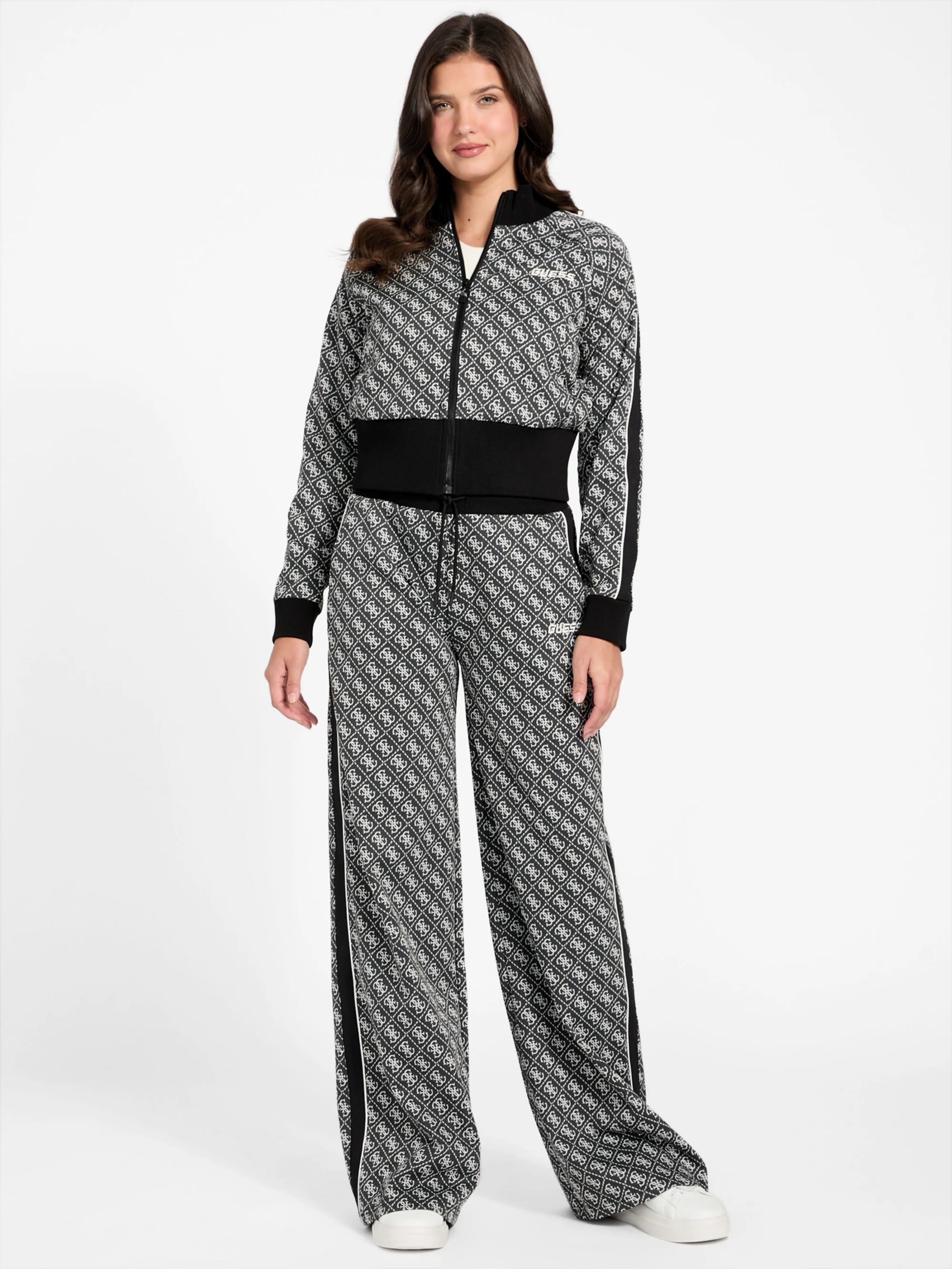 4G Rhombus Black Jacquard