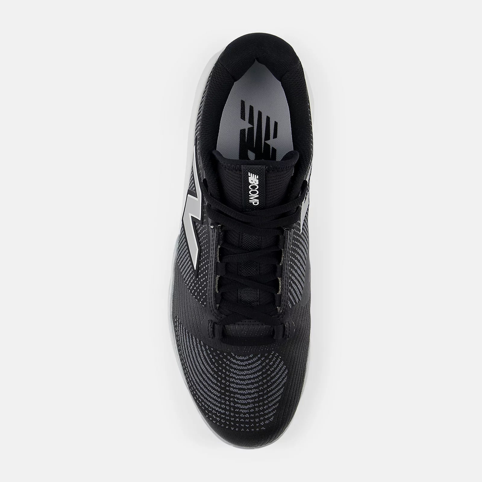 Black With Metallic Silver