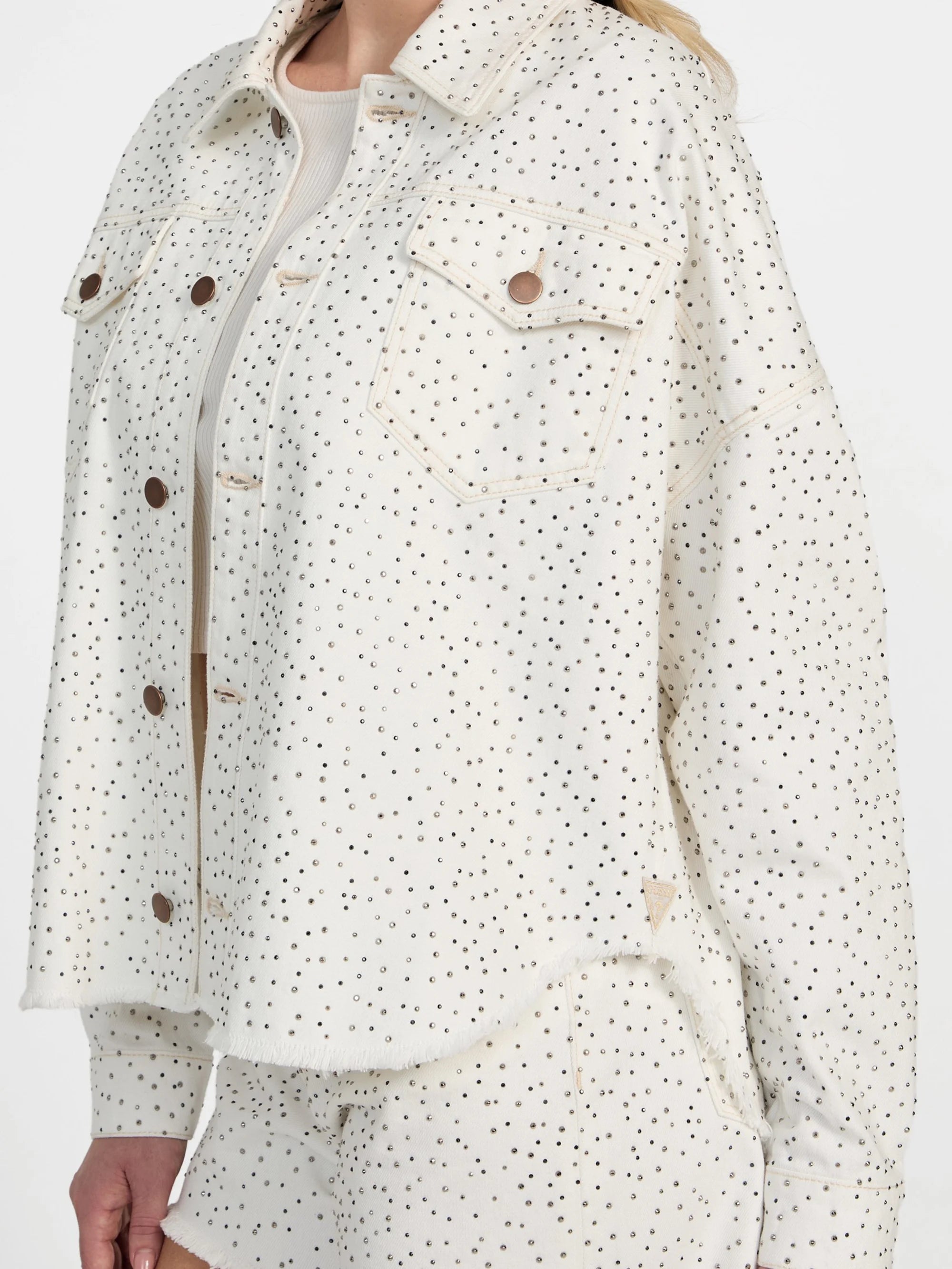 Girlbelle White Bling