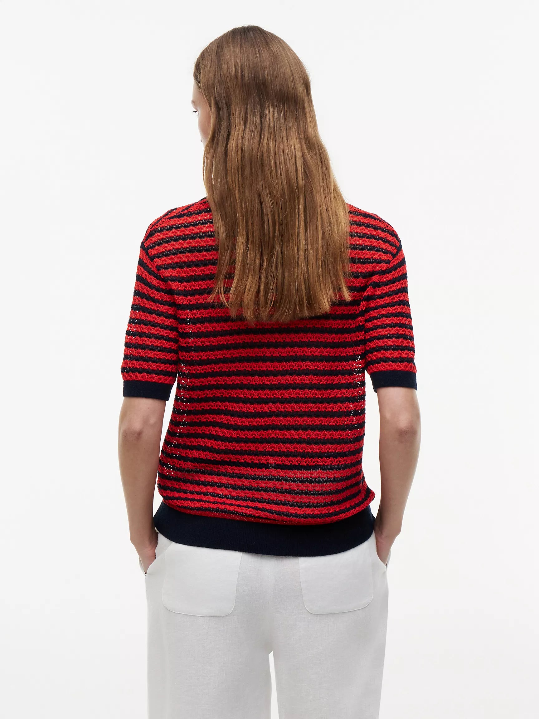Navy Blue / Fire Red