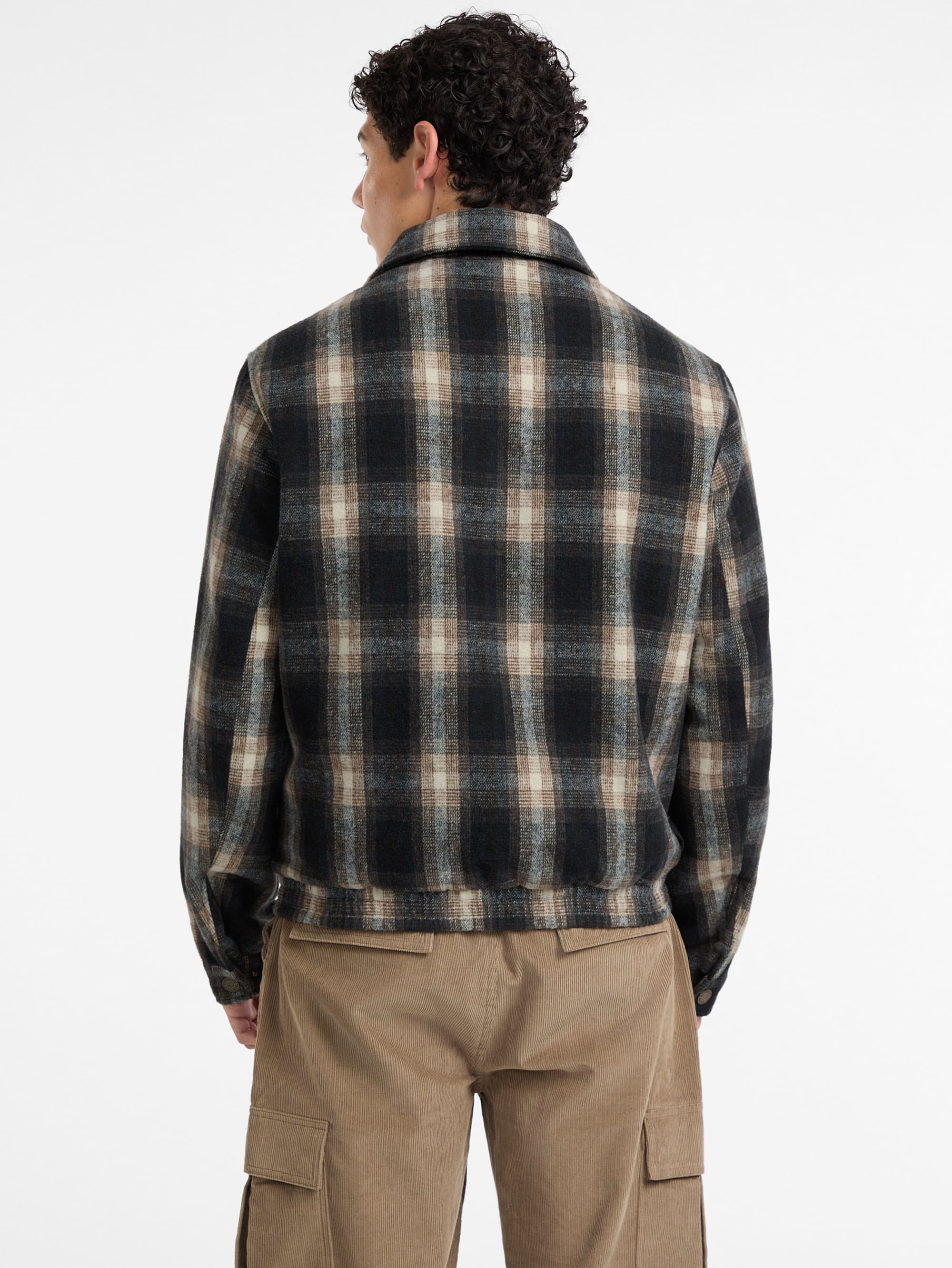 Dark Luxe Brown Check