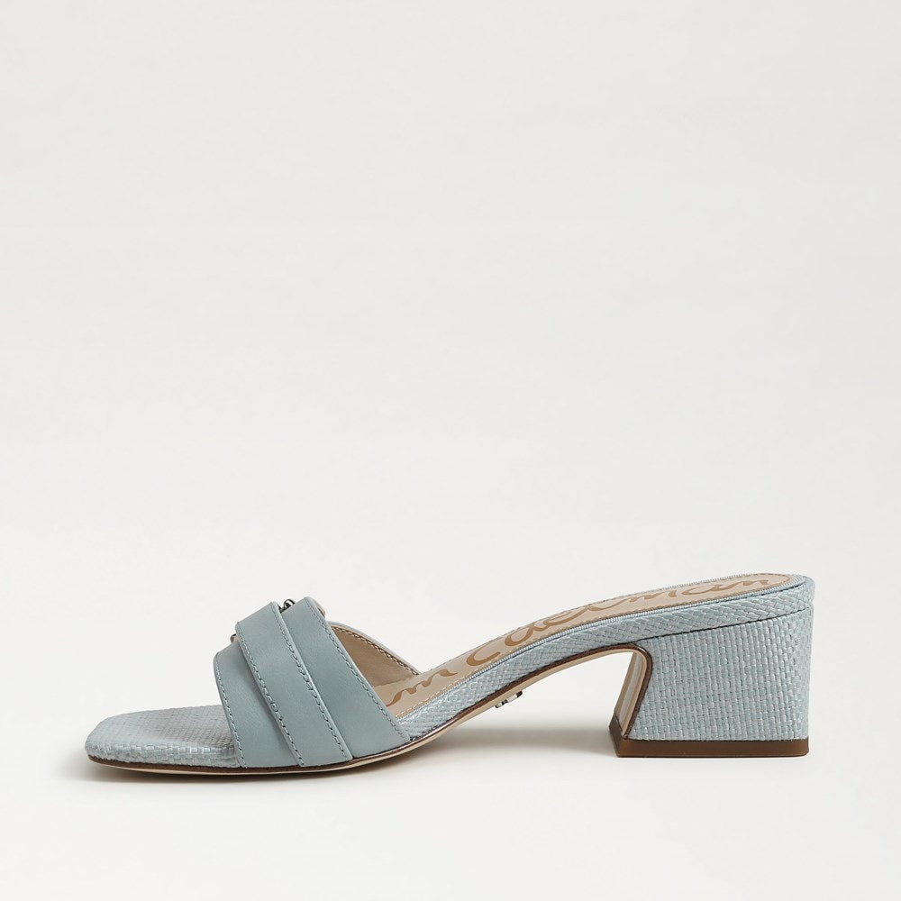 Robin Egg Blue Leather