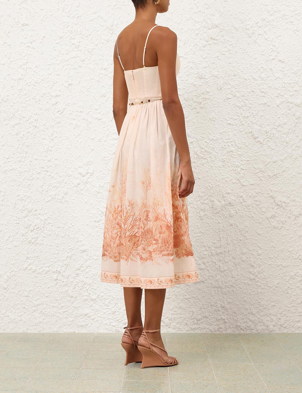 Coral Toile