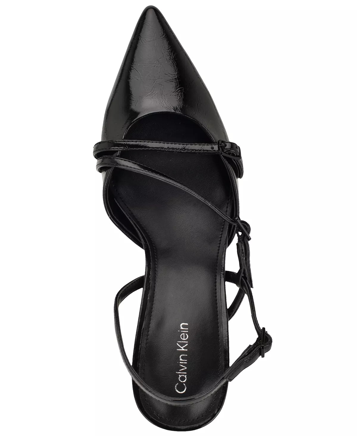 Black Crinkle Patent