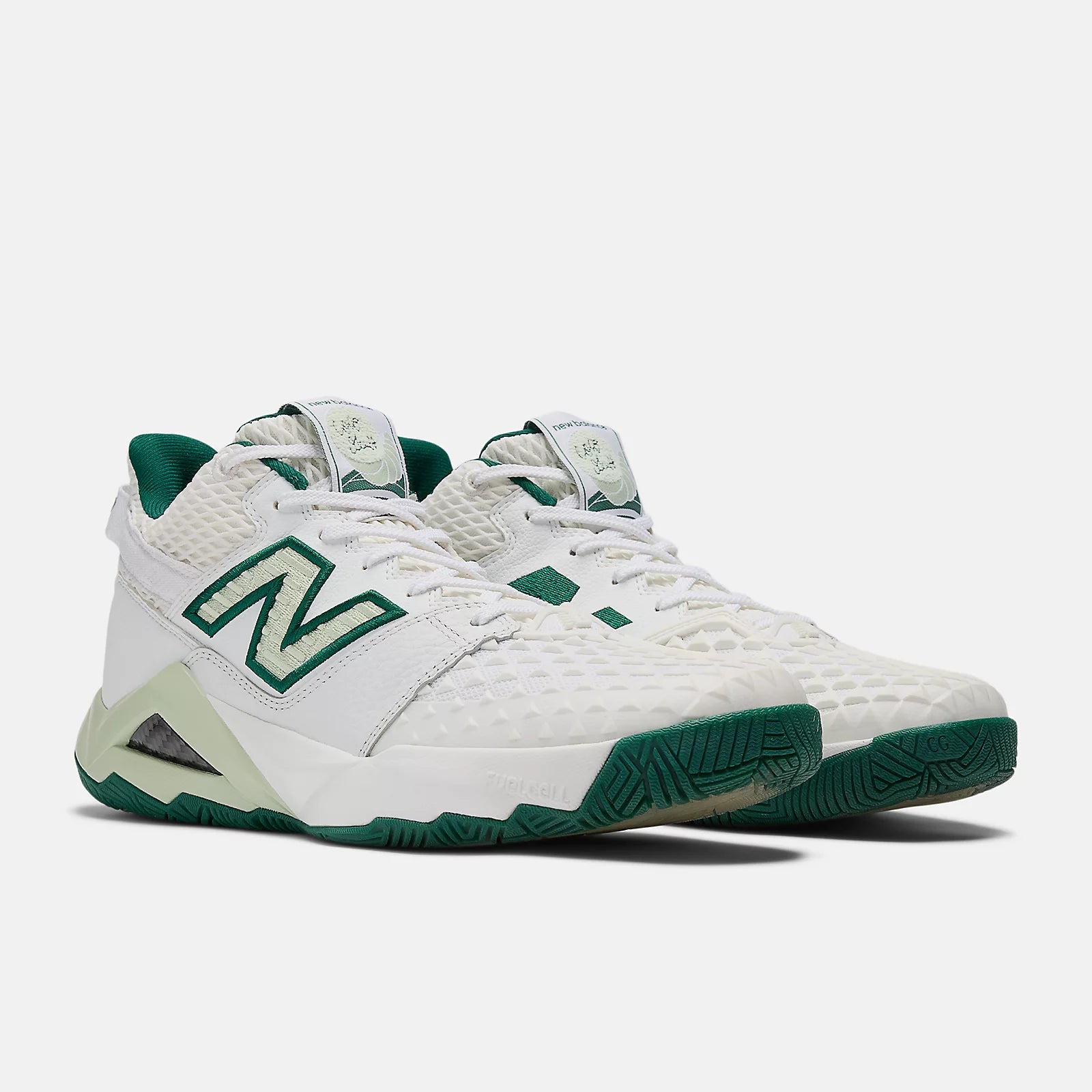 White With Marsh Green