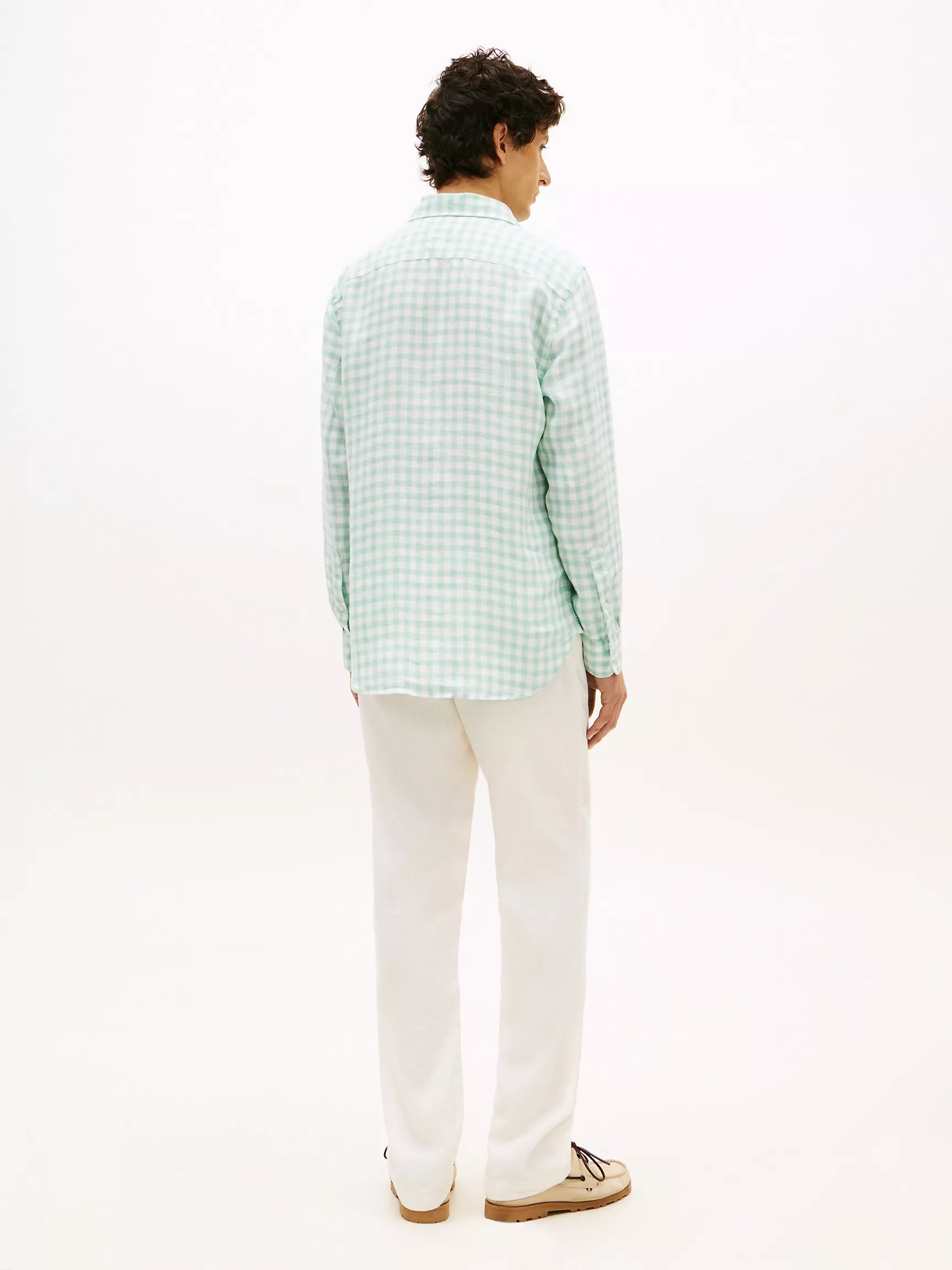 Crushed Mint/White Check