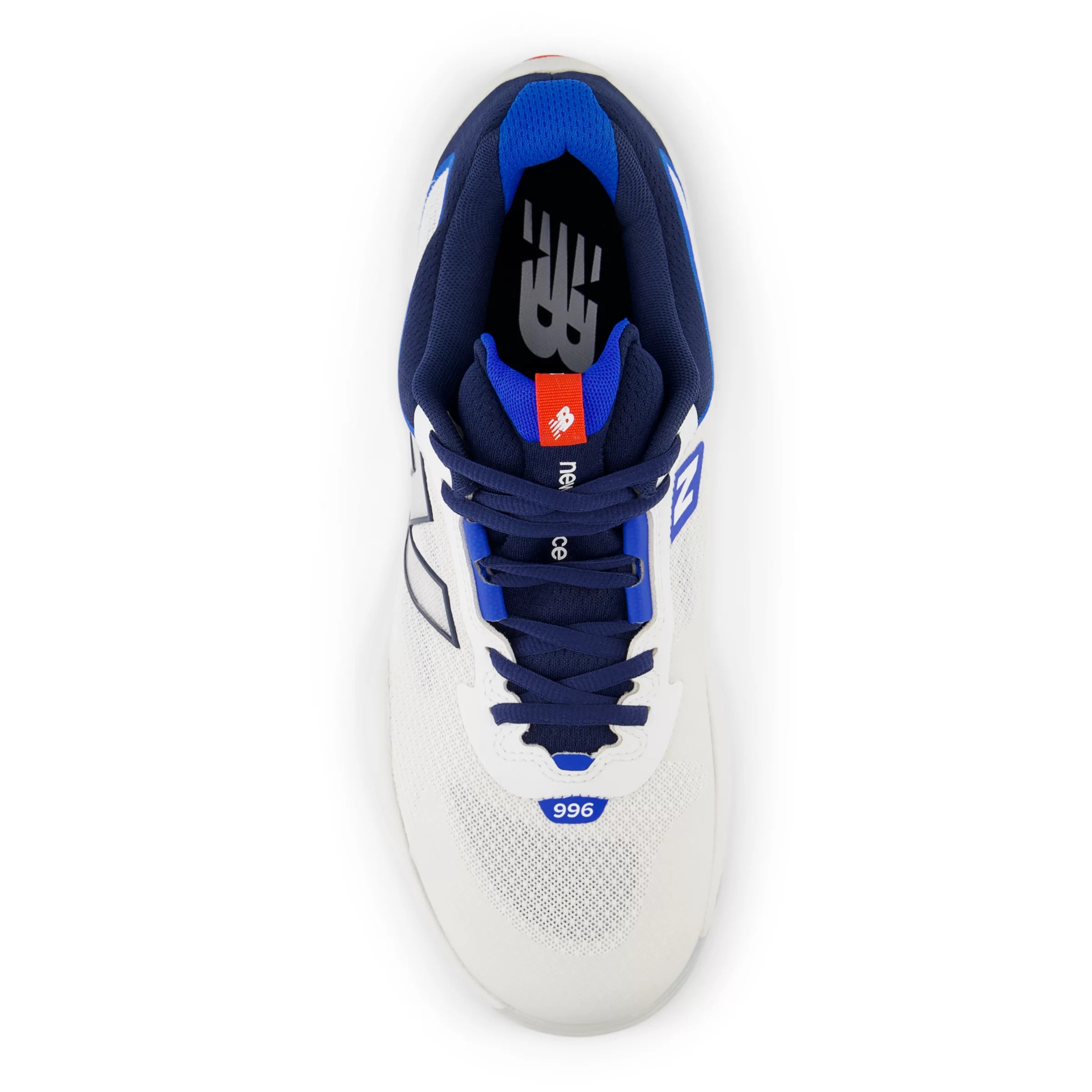 White With Nb Navy