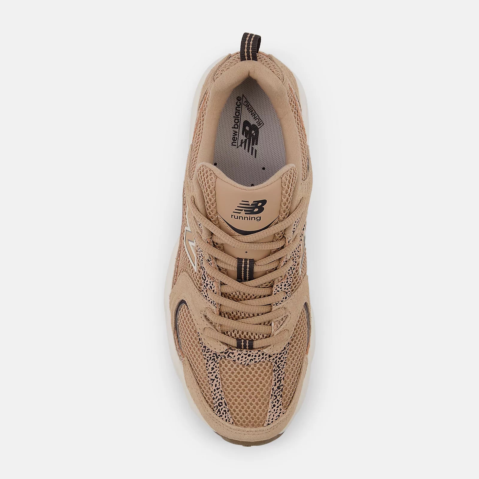 Flat Taupe With Black Cement