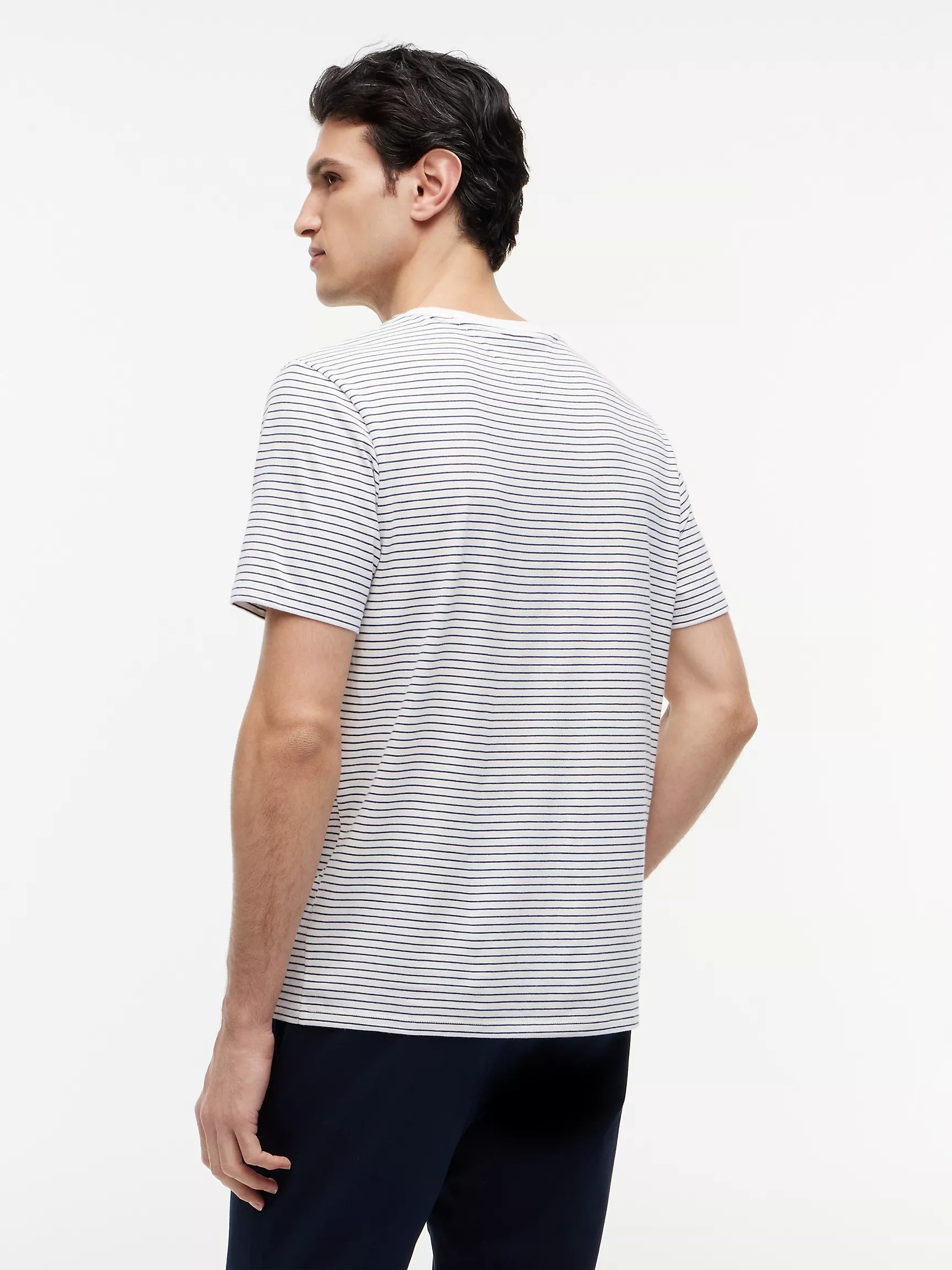 Ivory Silk Stripe