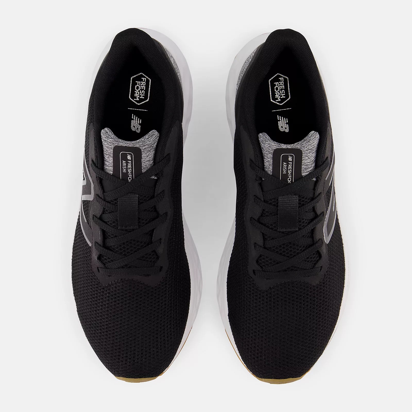Black With Silver Metallic And Gum 020
