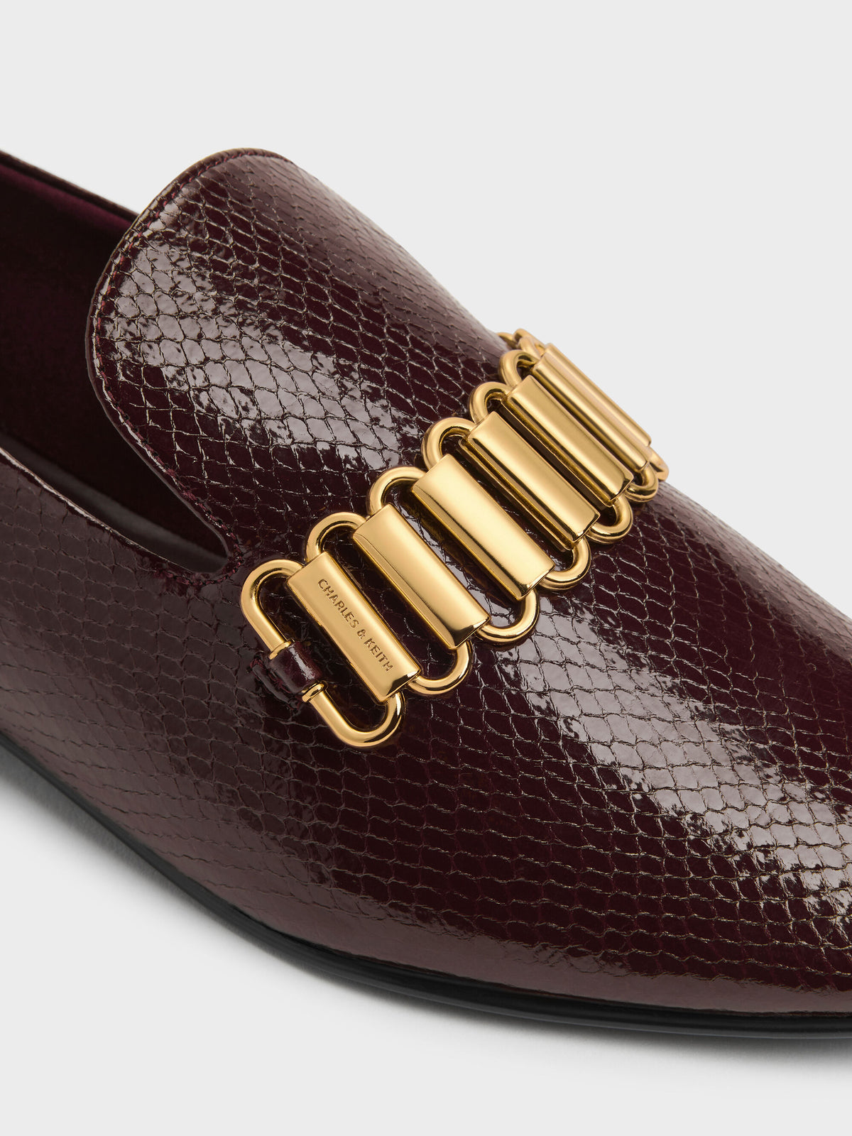 Animal Print Burgundy