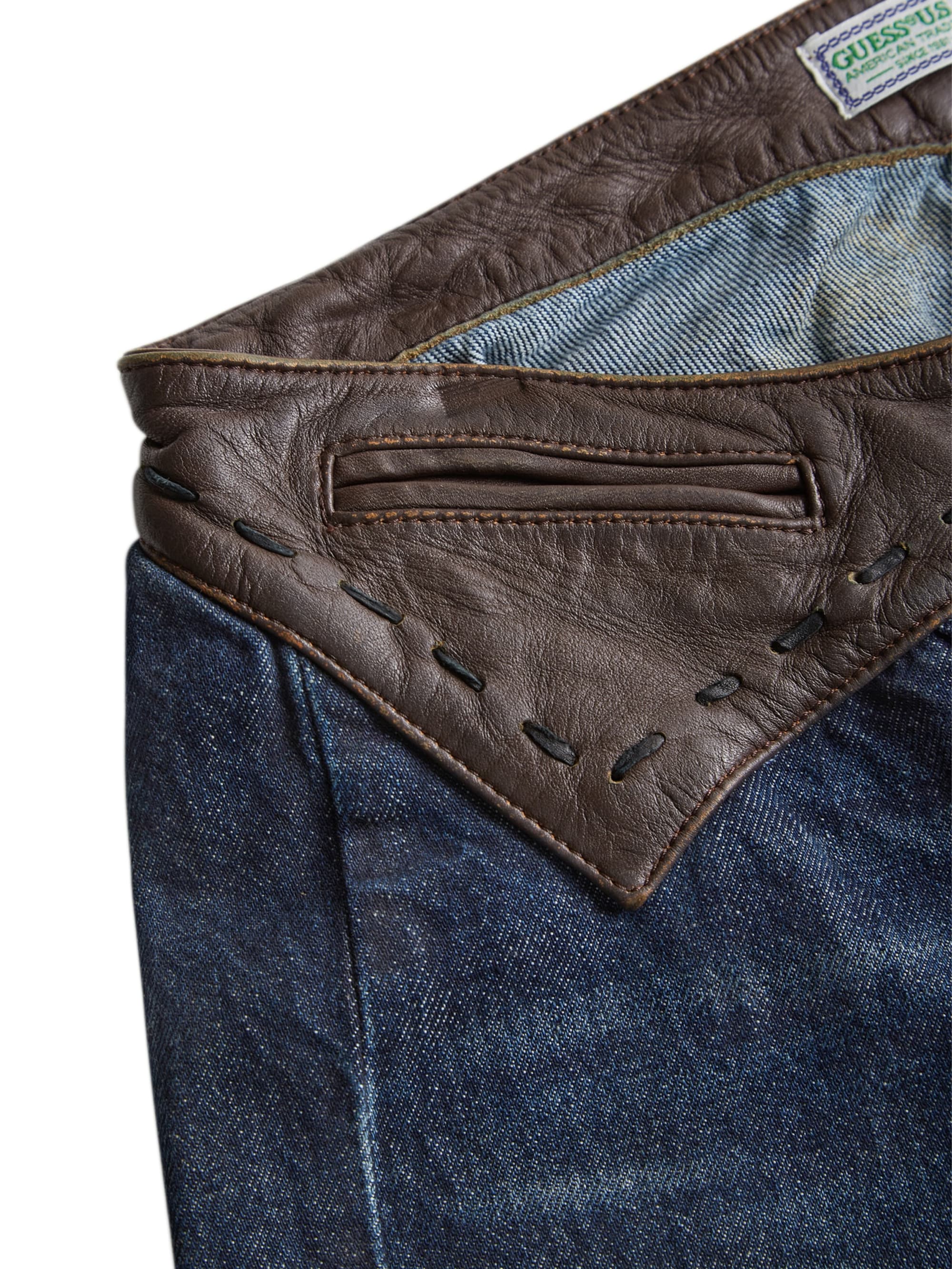 Gusa Sanded Dark Indigo W
