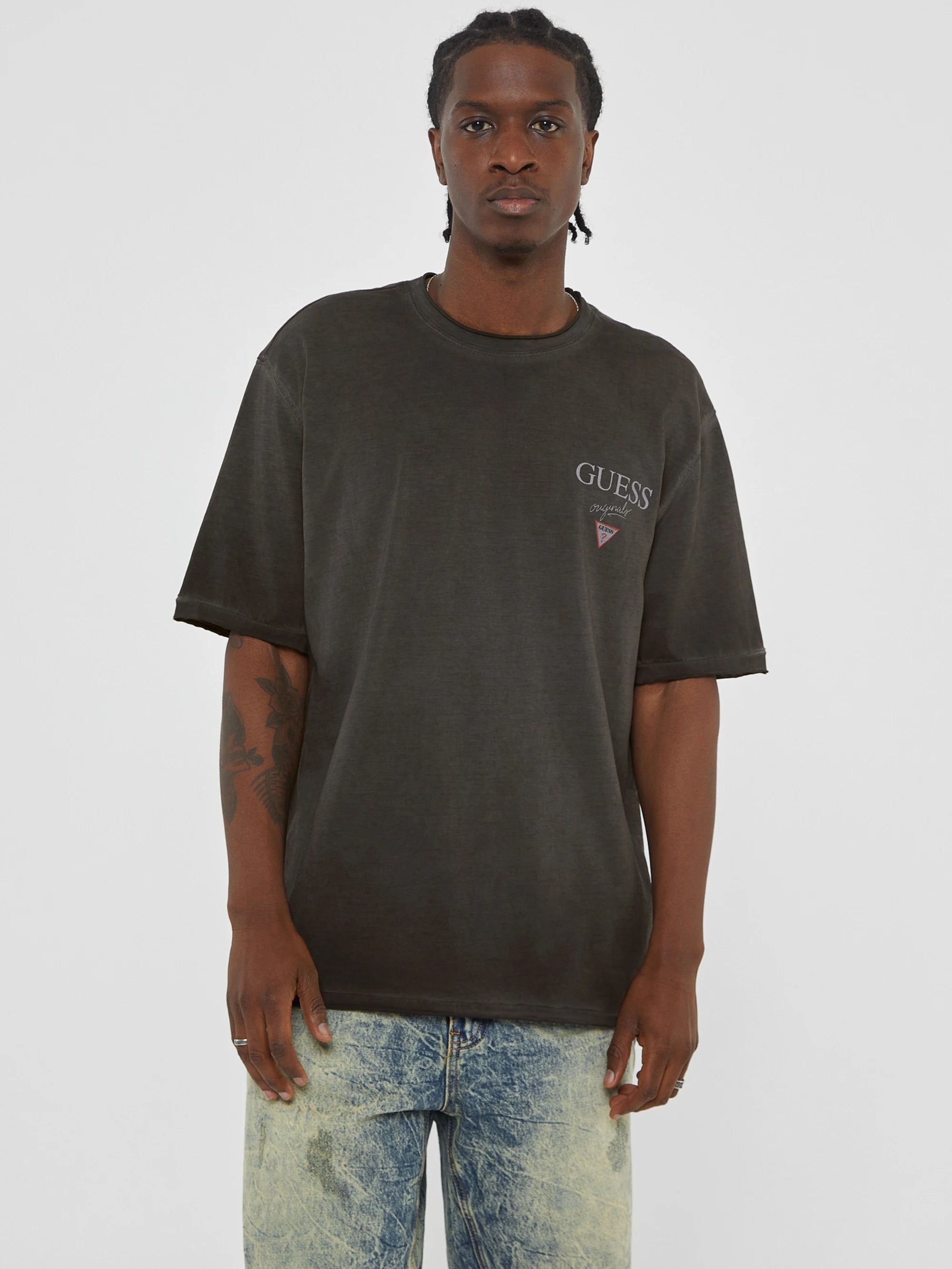 Washed Out Black Multi