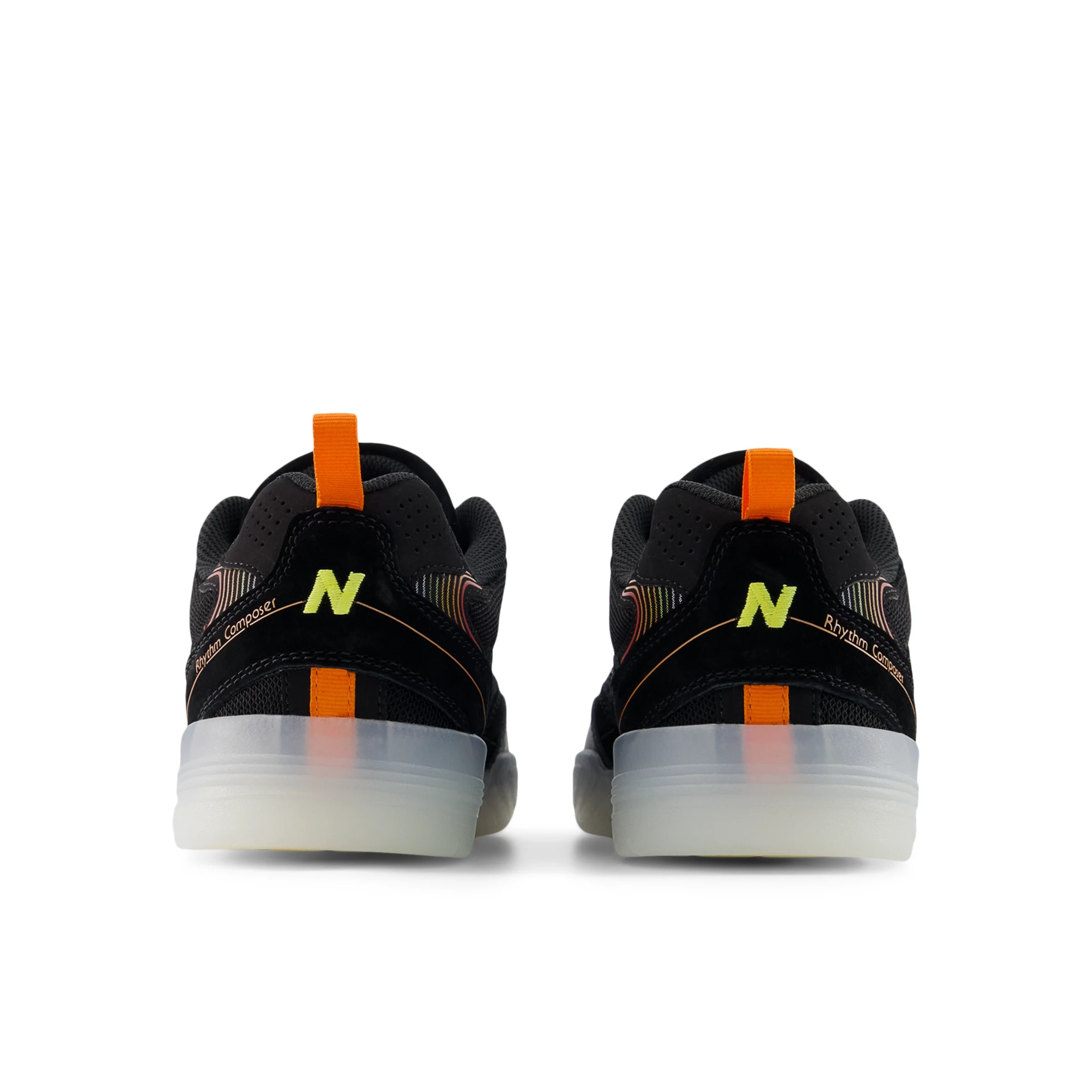 Black With Orange