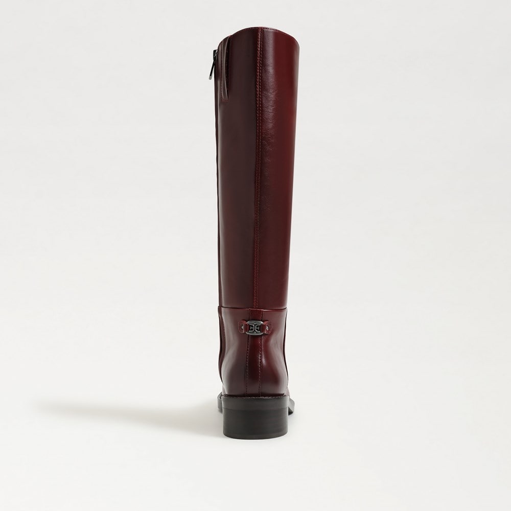 French Burgundy Leather