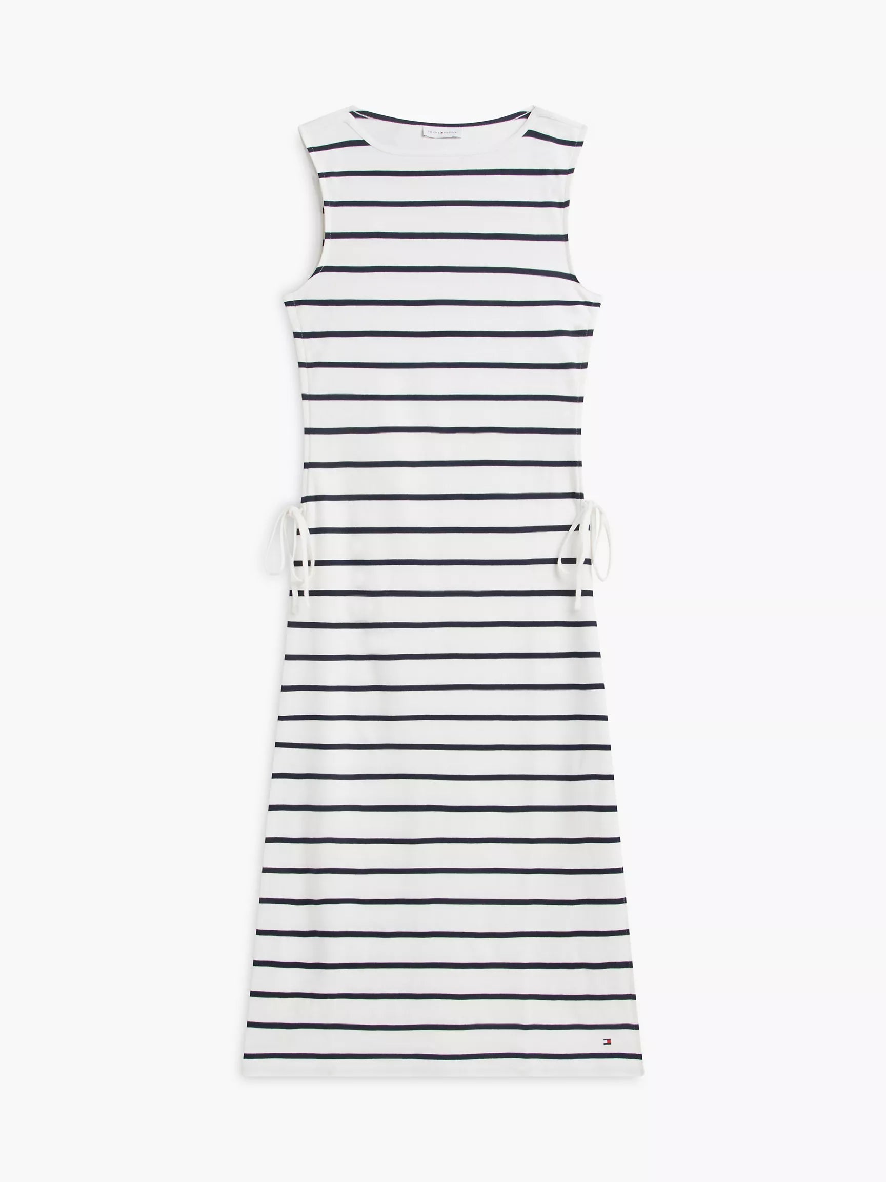 Navy Blue / Ecru Stripe