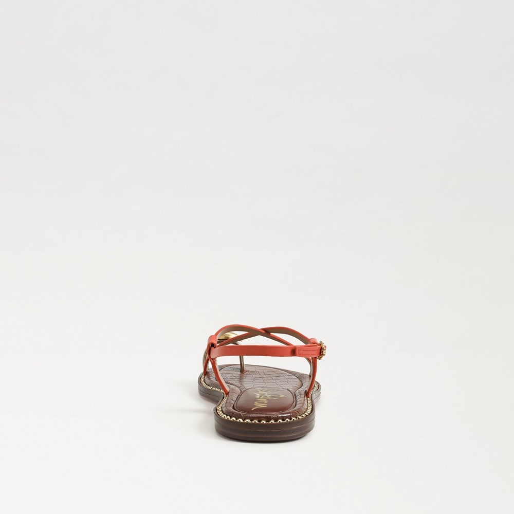 Orange Sunrise Leather