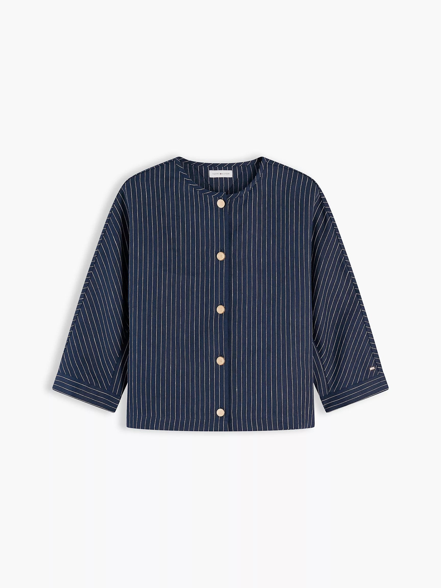 Pinstripe Navy