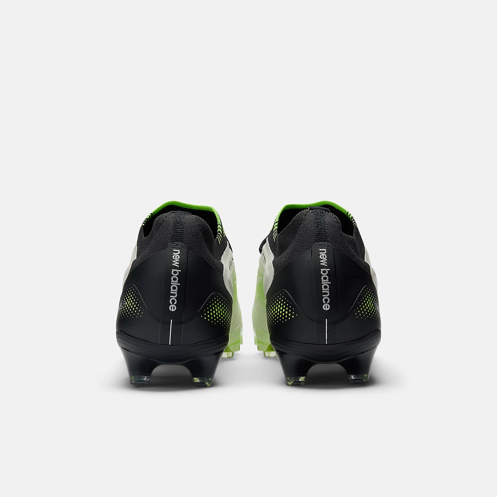 White With Black And Pixel Green